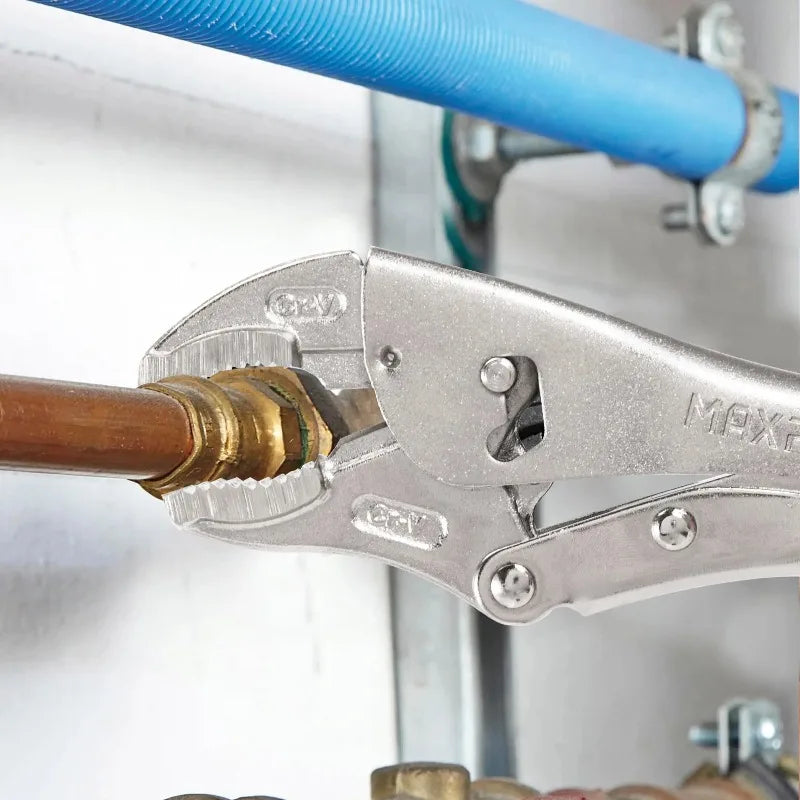 Chrome Vanadium Pressure Pliers – Multifunctional C-Type (5in & 10in)