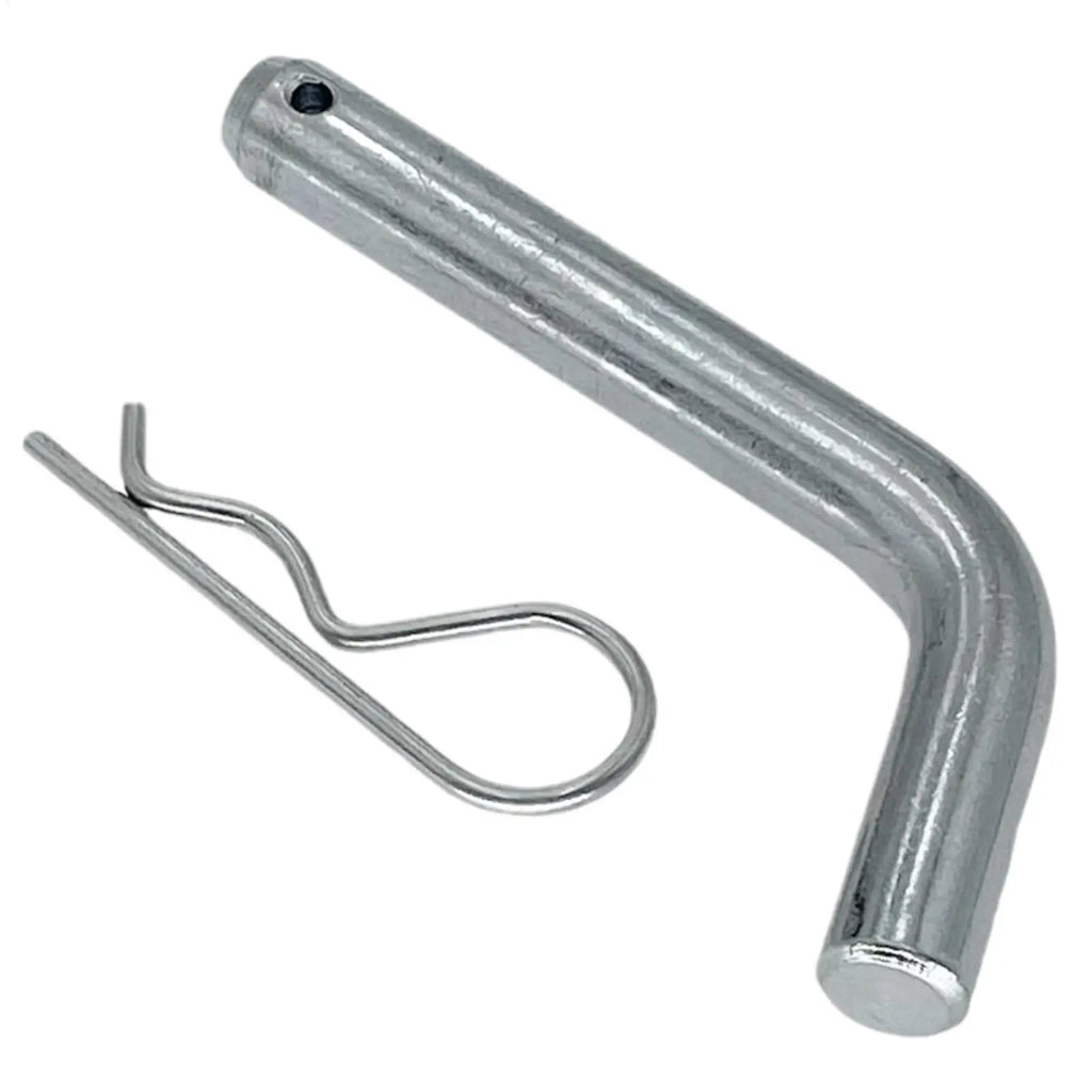 5/8" Zinc Tow Hitch Pin & Clip Set – Anti-Vibration Receiver Pin for Trailers, Trucks & Tractors