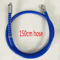 High Pressure Flexible Grease Gun Hose 40–150cm (6500 PSI)