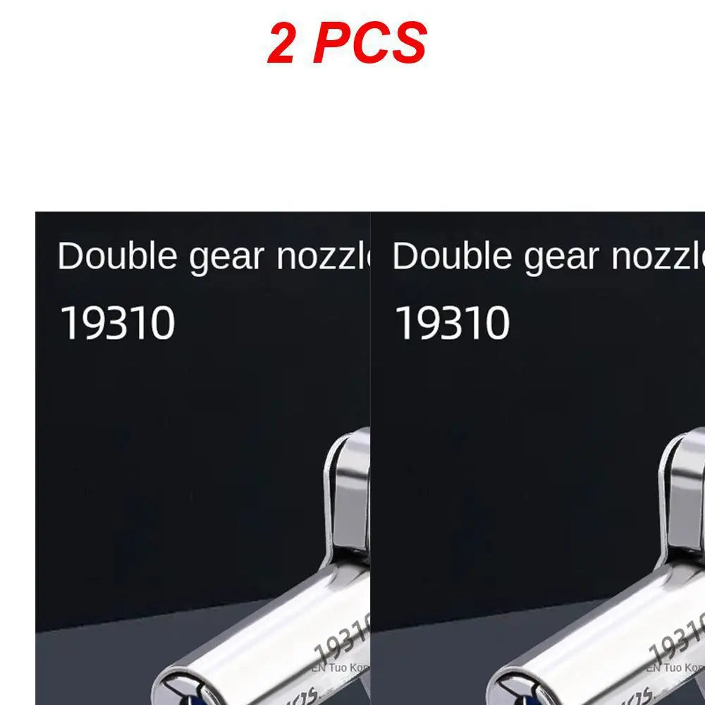 Double Handle High-Pressure Grease Gun Coupler – Self-Locking Universal Nozzle 1/8 NPT