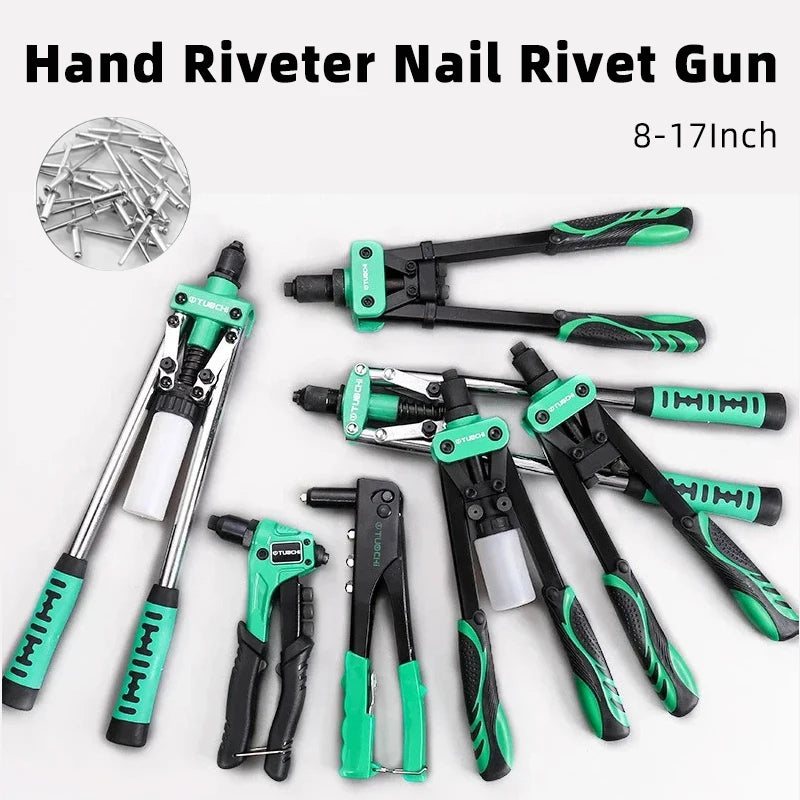 Double Handle Blind Rivet Gun | Manual Labour-Saving Riveter | Multiple Types