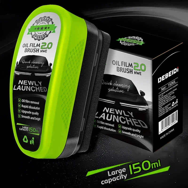 Car Glass Oil Film Remover & Hydrophobic Coating | 150ml | Windshield Cleaner | 1pc or 2pc