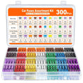Automotive Blade Fuse Assortment Kit – Micro, Mini & Standard, 2A–40A (120, 180 or 300 Pack)