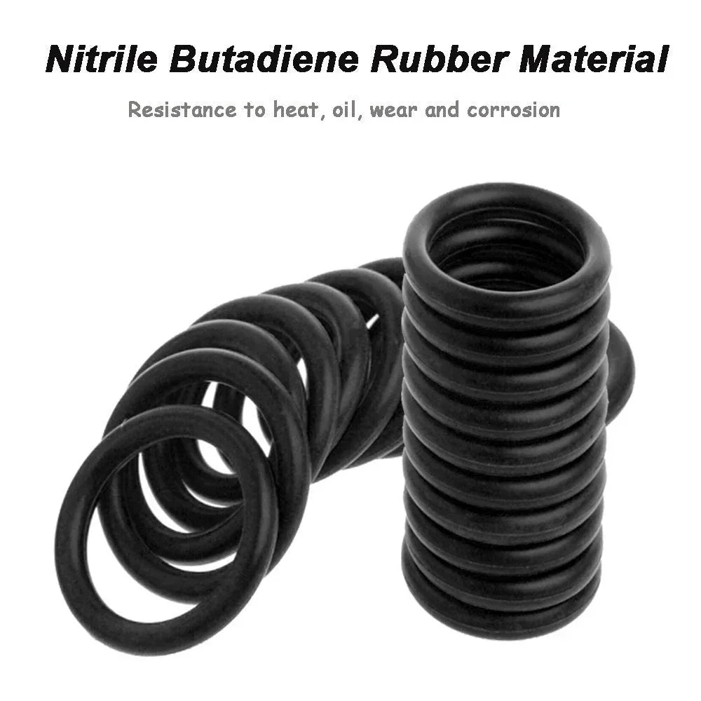 Nitrile Rubber O-Ring Assortment Kit – 32 Sizes (225pcs or 419pcs)