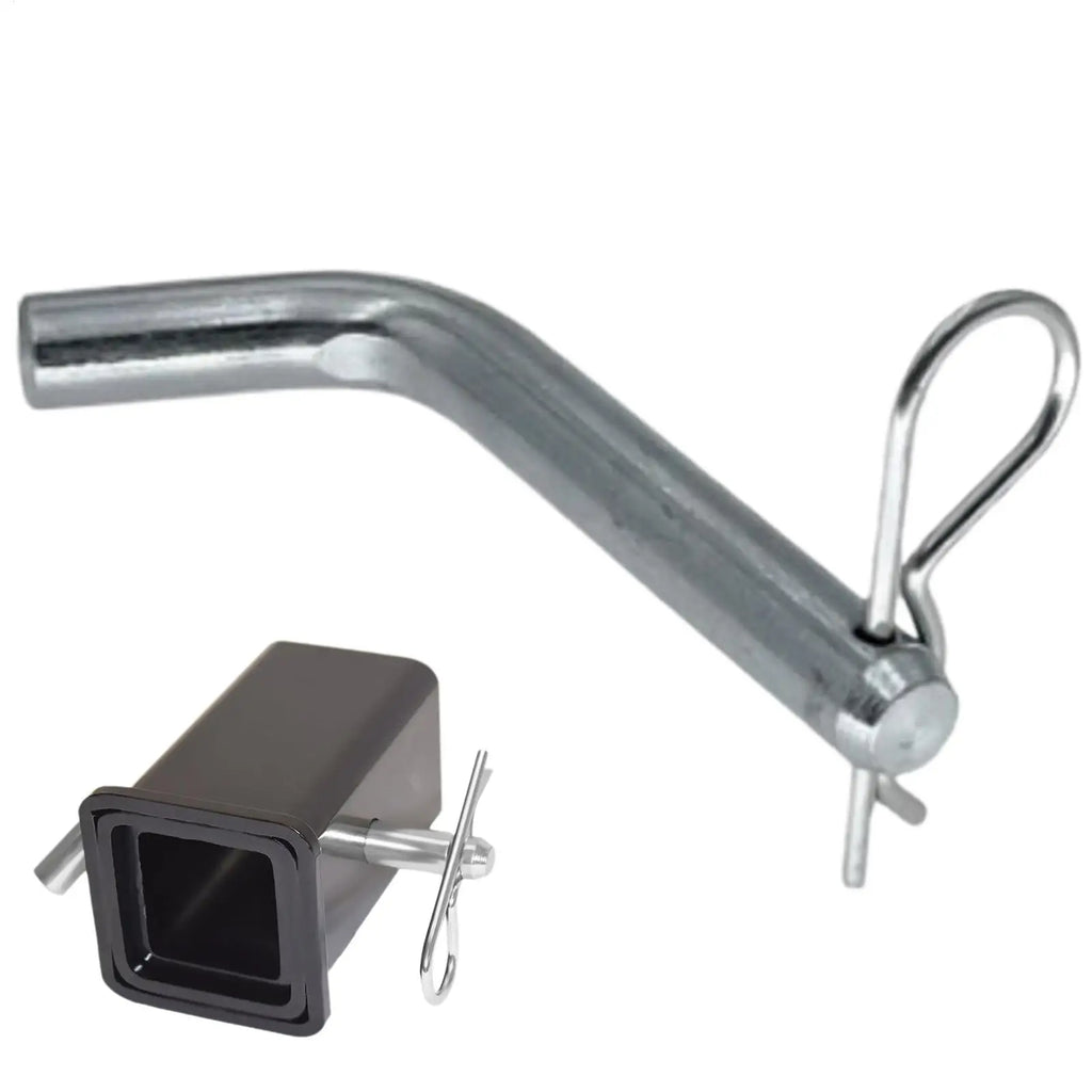 5/8" Zinc Tow Hitch Pin & Clip Set – Anti-Vibration Receiver Pin for Trailers, Trucks & Tractors