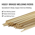 HS221 Brass Brazing Rods - 1.6 to 3.0mm | 5 Metres