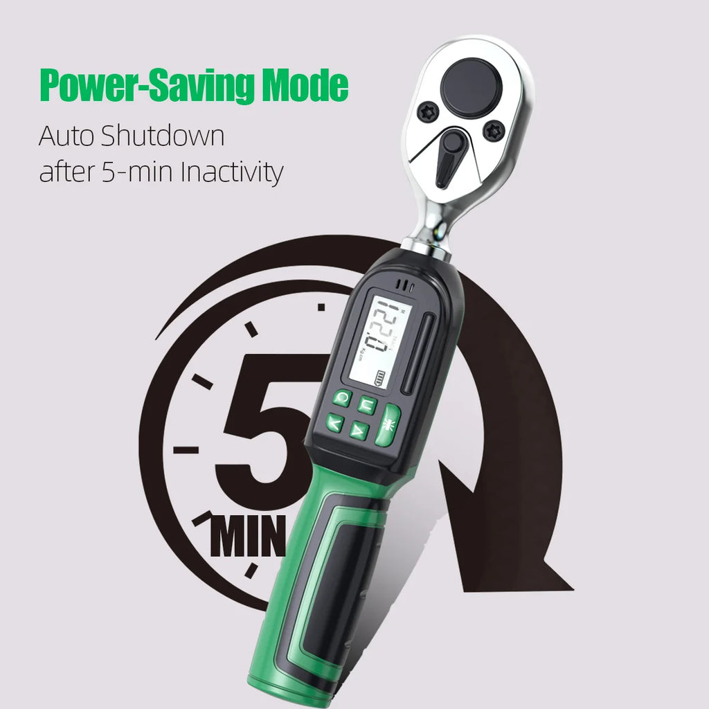 LAOA Digital Torque Wrench with LCD Display – Professional Precision, 0.3–1000N.m (LA156006)