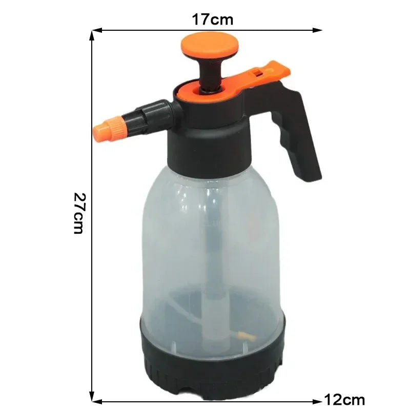 1.2L Air Pressure Pump Spray Bottle | Car Wash, Detailing & Garden | Leak-Free | PP Plastic