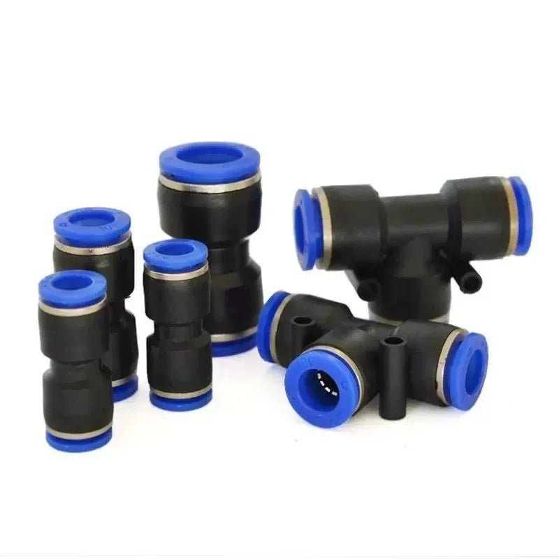 4mm Pneumatic Fittings Kit – 114-Piece Quick-Release Air Hose Connectors (1 or 5 Box)