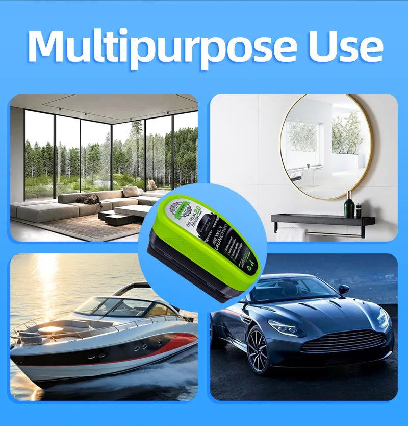 Car Glass Oil Film Remover & Hydrophobic Coating | 150ml | Windshield Cleaner | 1pc or 2pc