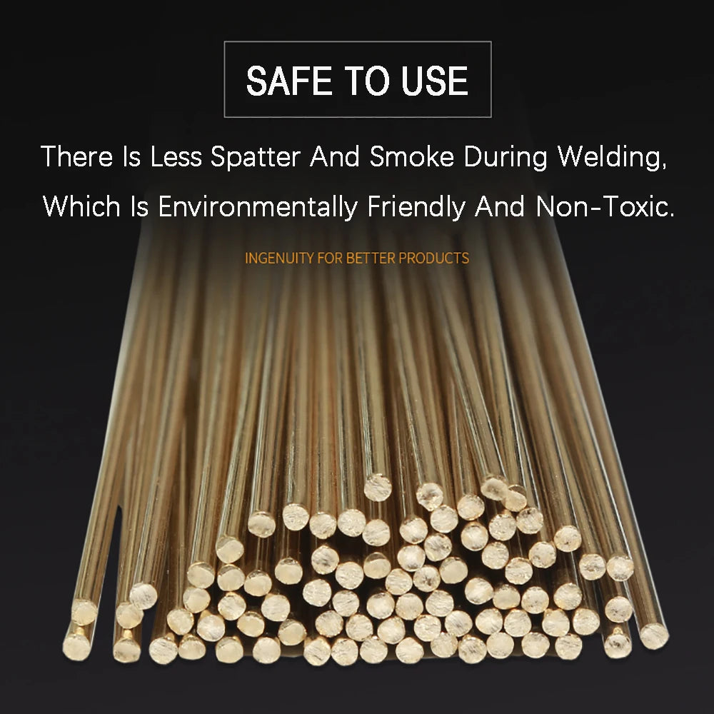HS221 Brass Brazing Rods - 1.6 to 3.0mm | 5 Metres