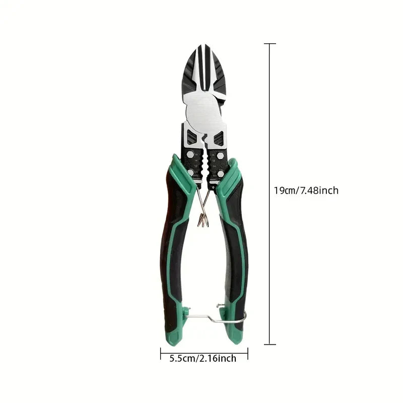 XMSJ Heavy Duty Wire Cutters & Pliers – Diagonal, Needle-Nose & Combination, Singles or 3-Piece Set