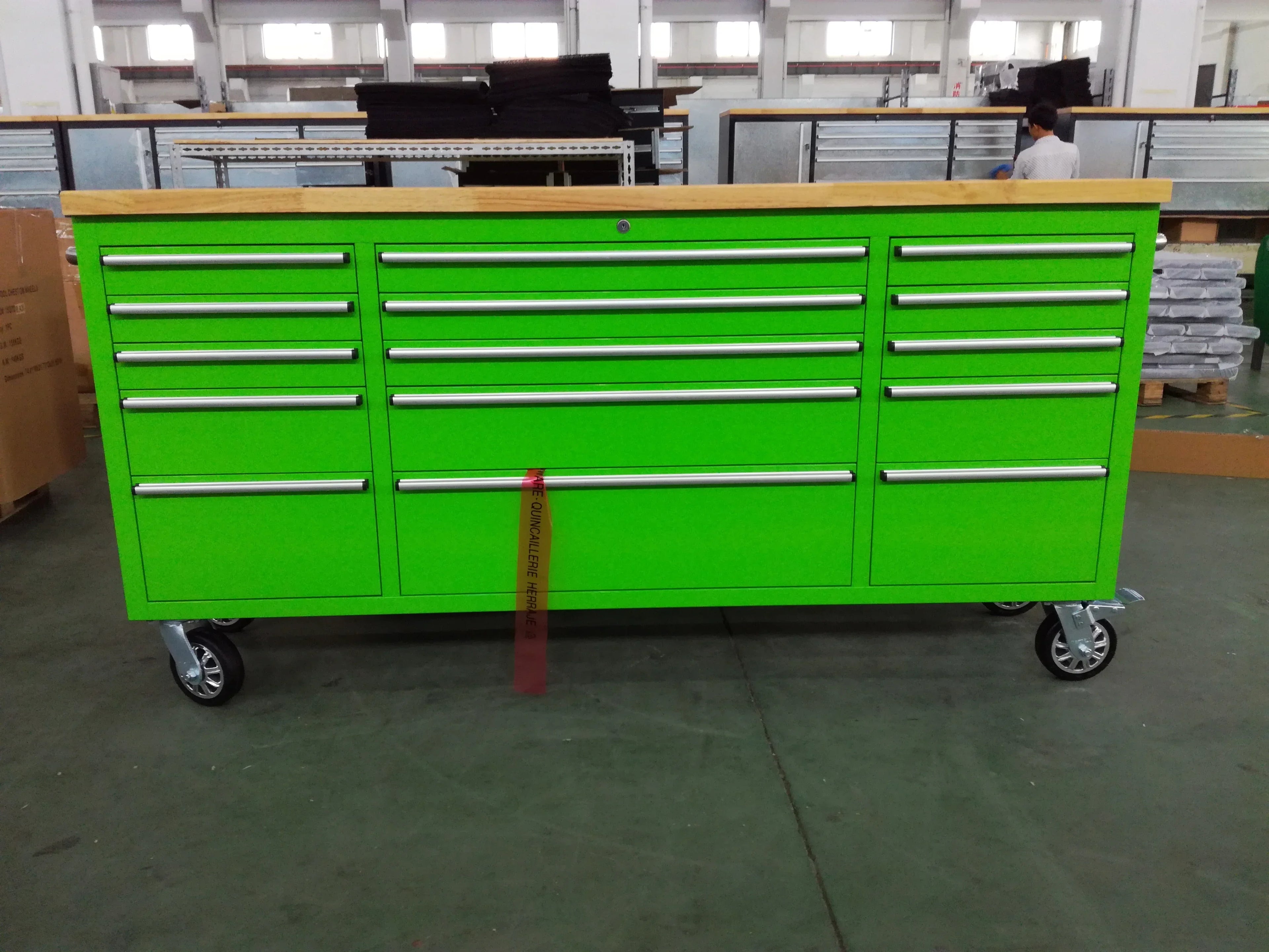 XMSJ TR72 72-Inch Rolling Tool Cabinet – Heavy Duty CRS Steel Garage Tool Chest with Roller