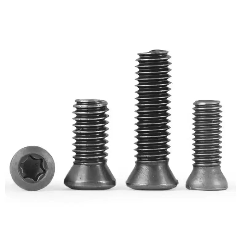 Grade 12.9 Torx Socket Screws for CNC Carbide Inserts | M2–M6 | 10pc or 50pc