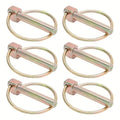 Quick-Release O-Pin Set – M6 / M8 Tractor Towing & Positioning Pins (6-Pack)