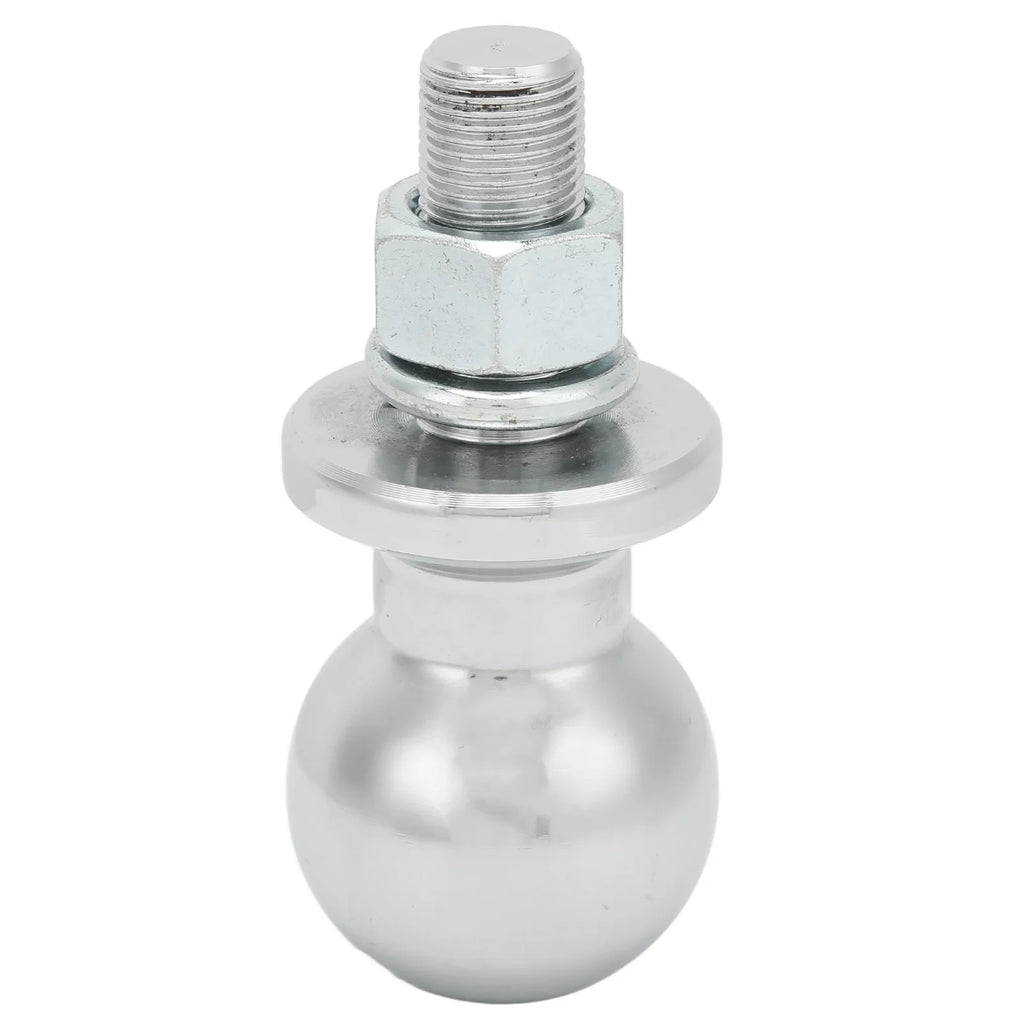 2" Trailer Hitch Ball – 3/4" x 1-3/4" Shank, 3500LB Rated, Chrome Plated Steel