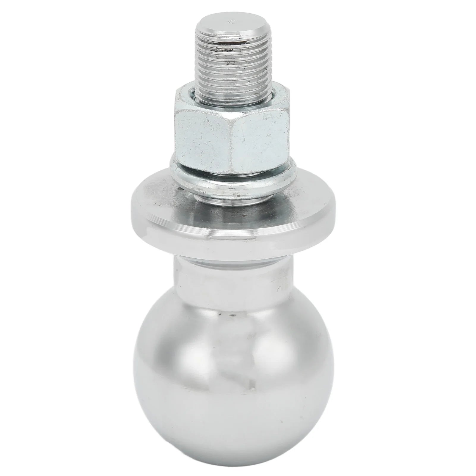 2" Trailer Hitch Ball – 3/4" x 1-3/4" Shank, 3500LB Rated, Chrome Plated Steel