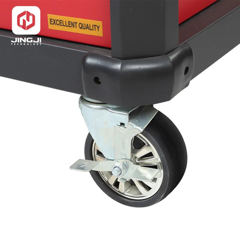 Professional Rolling Mechanic Tool Cart – Storage Cabinet with Drawers & Trolley