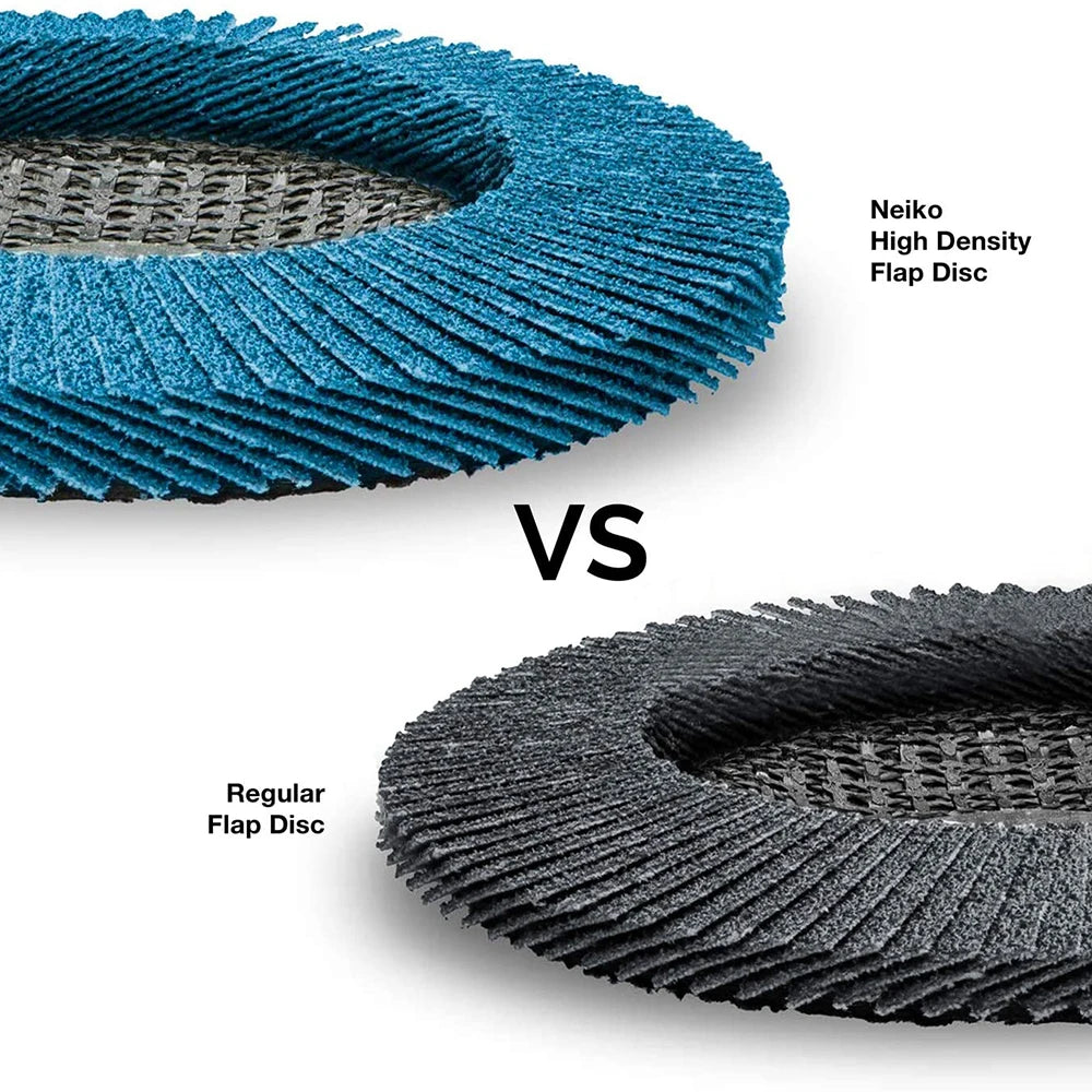 SI FANG 115mm T27 Zirconia Flap Discs – 40/60/80/120 Grit for Angle Grinder (2/5/10 Pack)