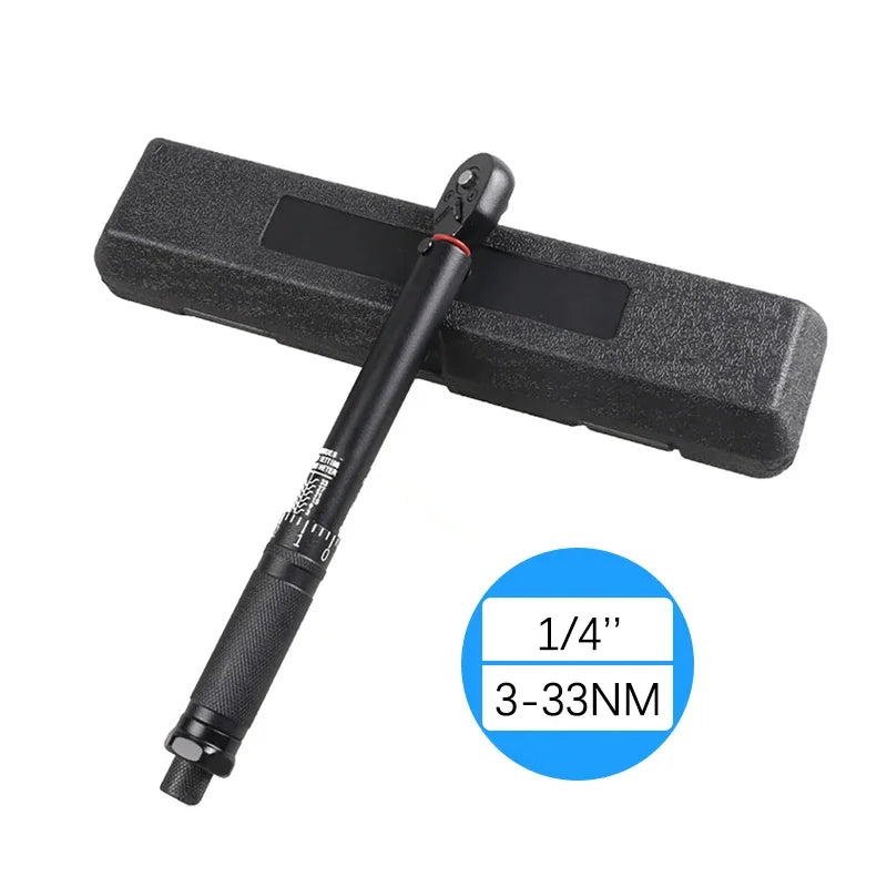 DUTRIEUX Adjustable Torque Wrench | ±3% Accuracy | 1/4", 3/8" & 1/2" Drive | High Carbon Steel
