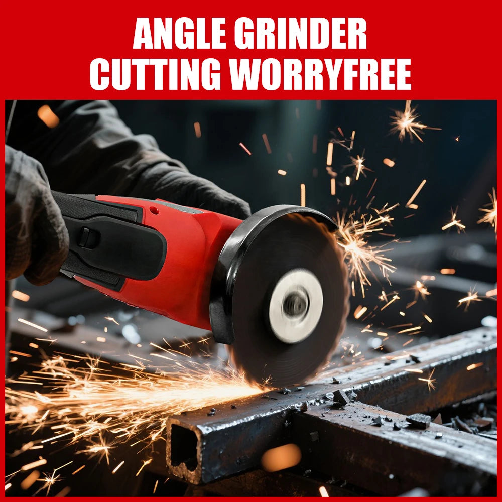 M-WALK 18V Brushless Angle Grinder – 8500RPM, 100mm or 125mm, Milwaukee M18 Compatible (Tool Only)
