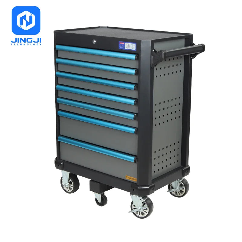 Professional Rolling Mechanic Tool Cart – Storage Cabinet with Drawers & Trolley
