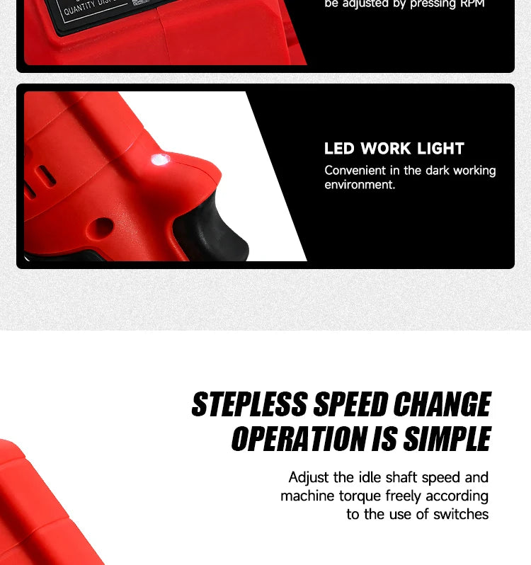 M-WALK 18V Cordless Brushless Ratchet Wrench – Right Angle, 80Nm, 1/2" & 3/8" Drive