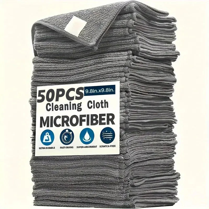 Premium Microfiber Cleaning Cloths – Lint-Free Reusable Towels for Tools, Cars & Workshops