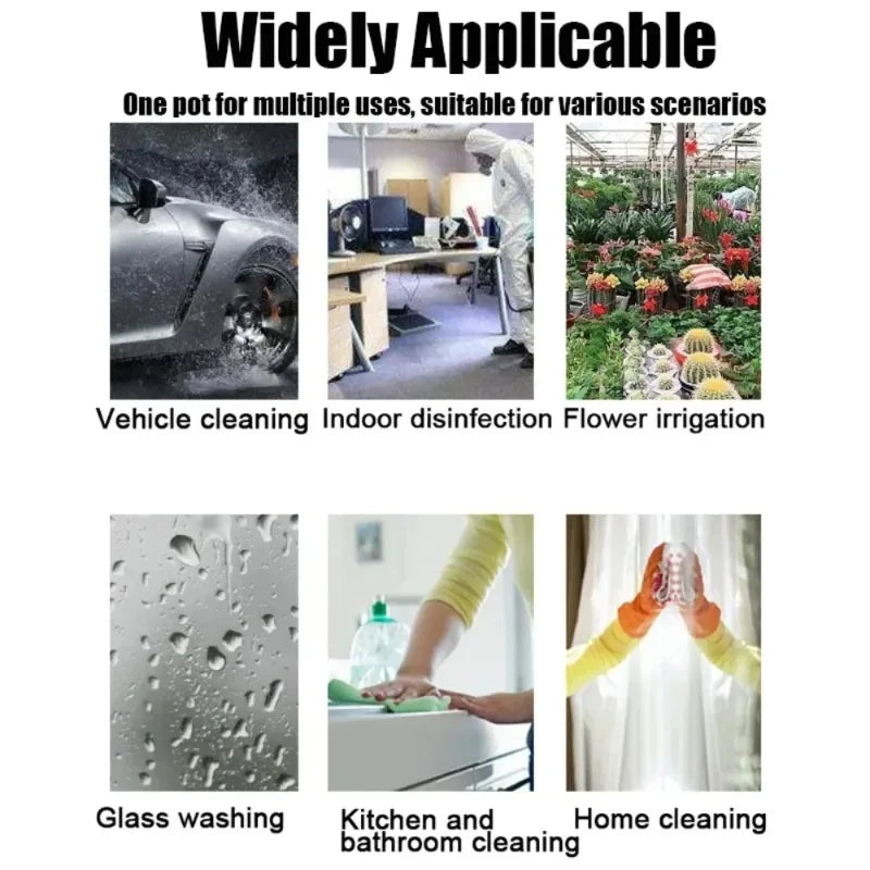 1.2L Air Pressure Pump Spray Bottle | Car Wash, Detailing & Garden | Leak-Free | PP Plastic