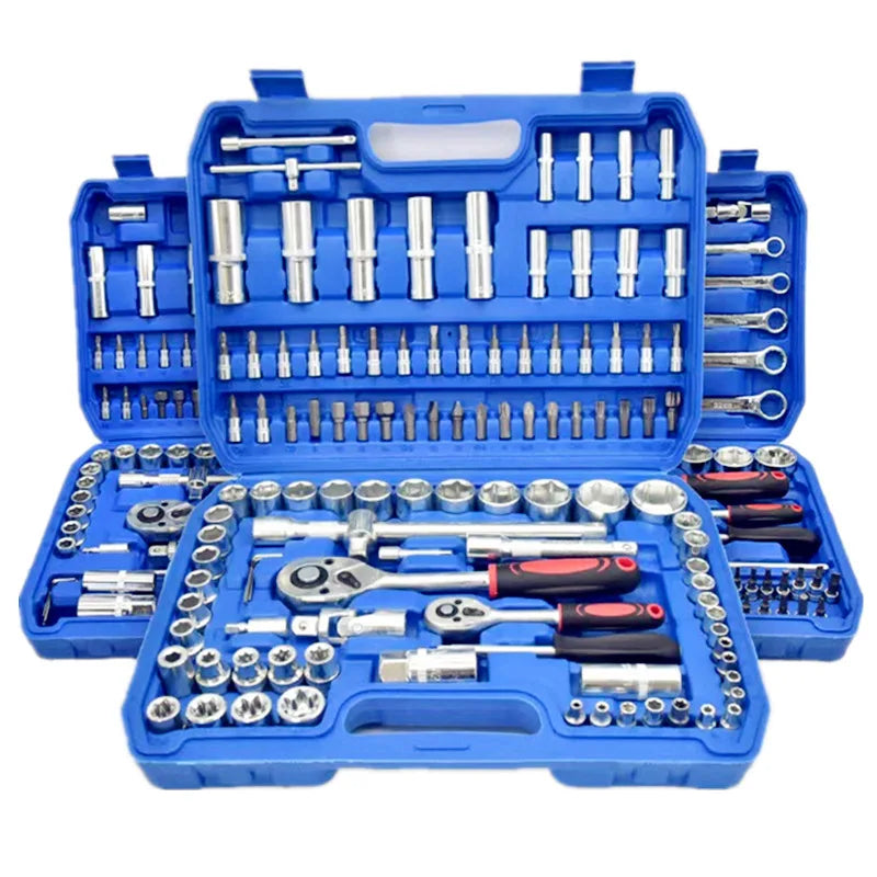 Professional 108-Piece Tool Set – Chrome Vanadium, Metric & Imperial, Storage Case Included