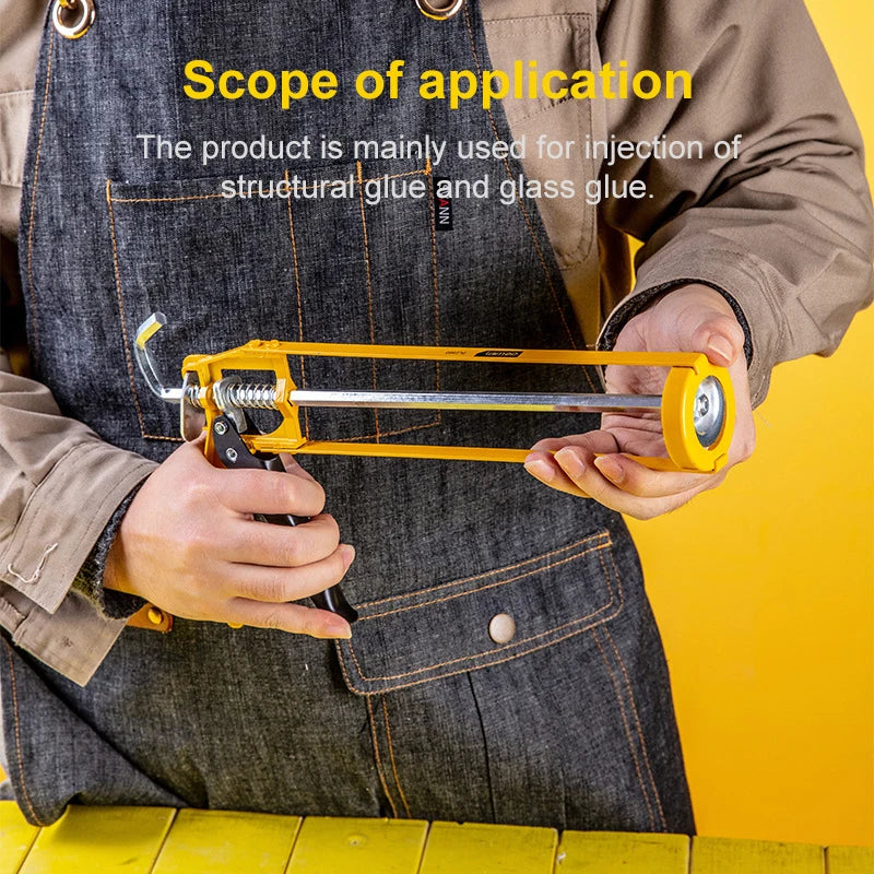 Manual Double-Rod Caulking Gun for Silicone Sealant