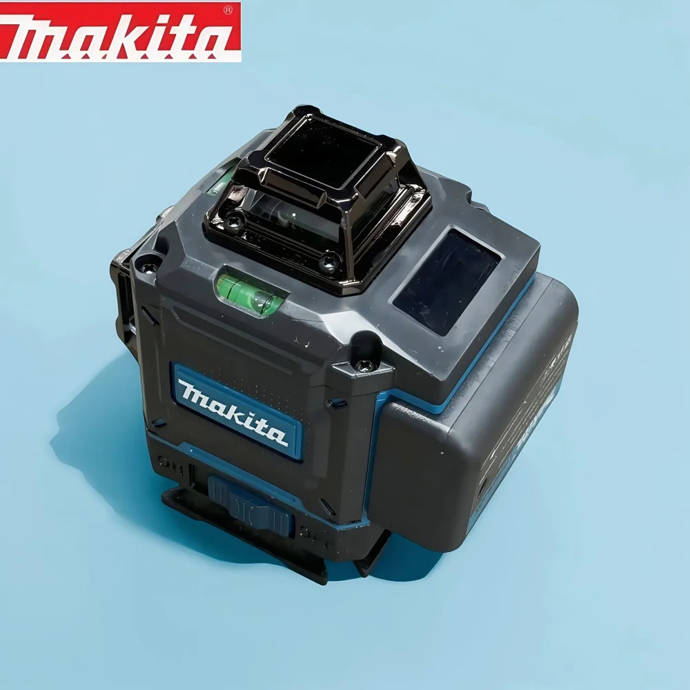 Makita 16-Line 4D Laser Level – 360° Self-Leveling Green Cross Line Laser