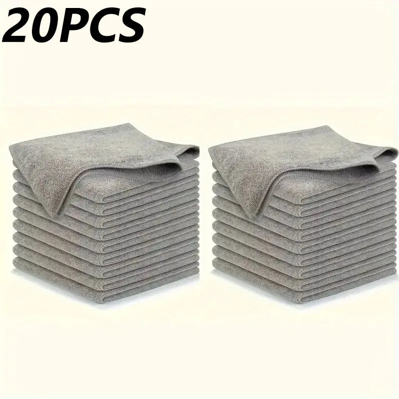 Premium Microfiber Cleaning Cloths – Lint-Free Reusable Towels for Tools, Cars & Workshops