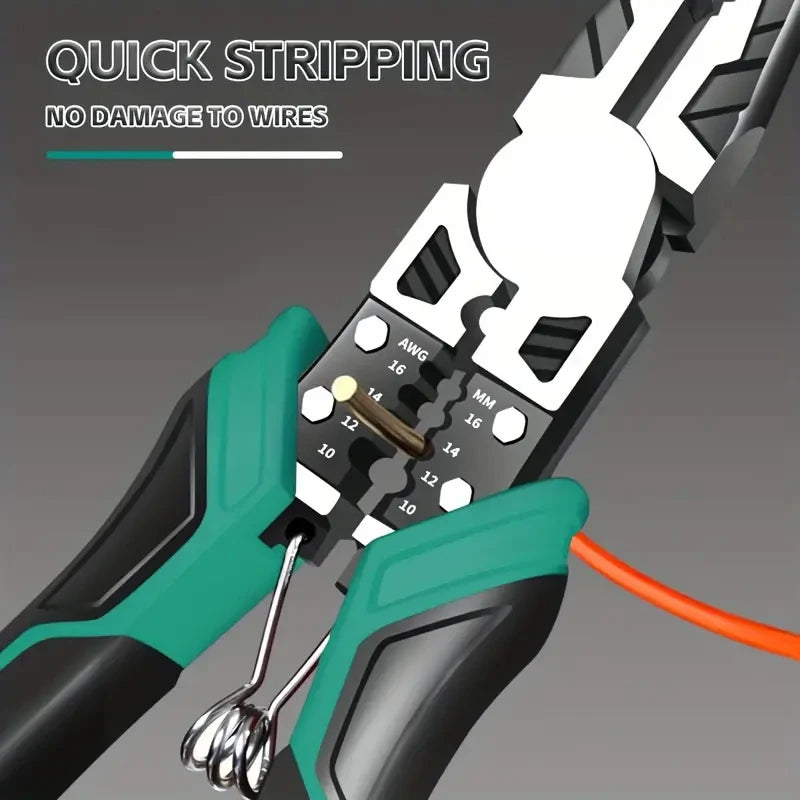 XMSJ Heavy Duty Wire Cutters & Pliers – Diagonal, Needle-Nose & Combination, Singles or 3-Piece Set