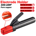 300A Pure Copper Welding Clamp - Industrial Grade