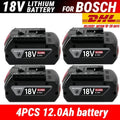 Bosch 18V Compatible Lithium-Ion Battery – 8.0Ah / 10.0Ah / 12.0Ah with BMS Protection | GBA18V BAT618