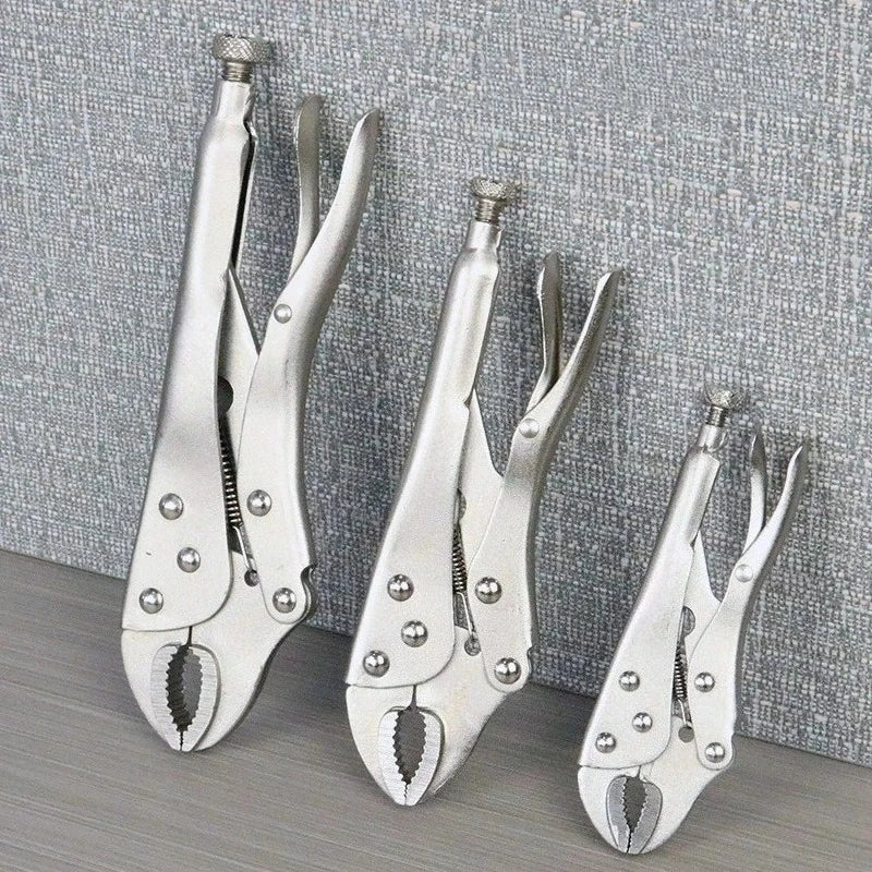 Chrome Vanadium Pressure Pliers – Multifunctional C-Type (5in & 10in)