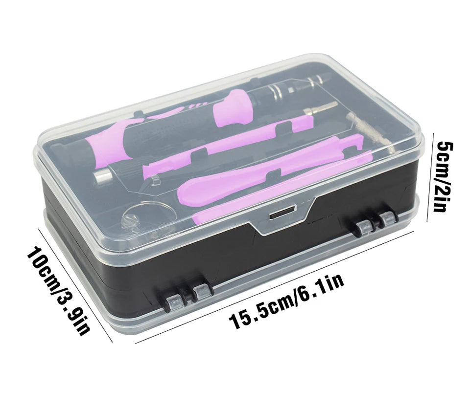 115-in-1 Precision Screwdriver Set | 98 Magnetic Bits | Phone, Laptop & Electronics Repair Kit