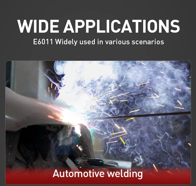 ANDELI Welding Rods E6013 & E6011 - 2.4mm Carbon Steel