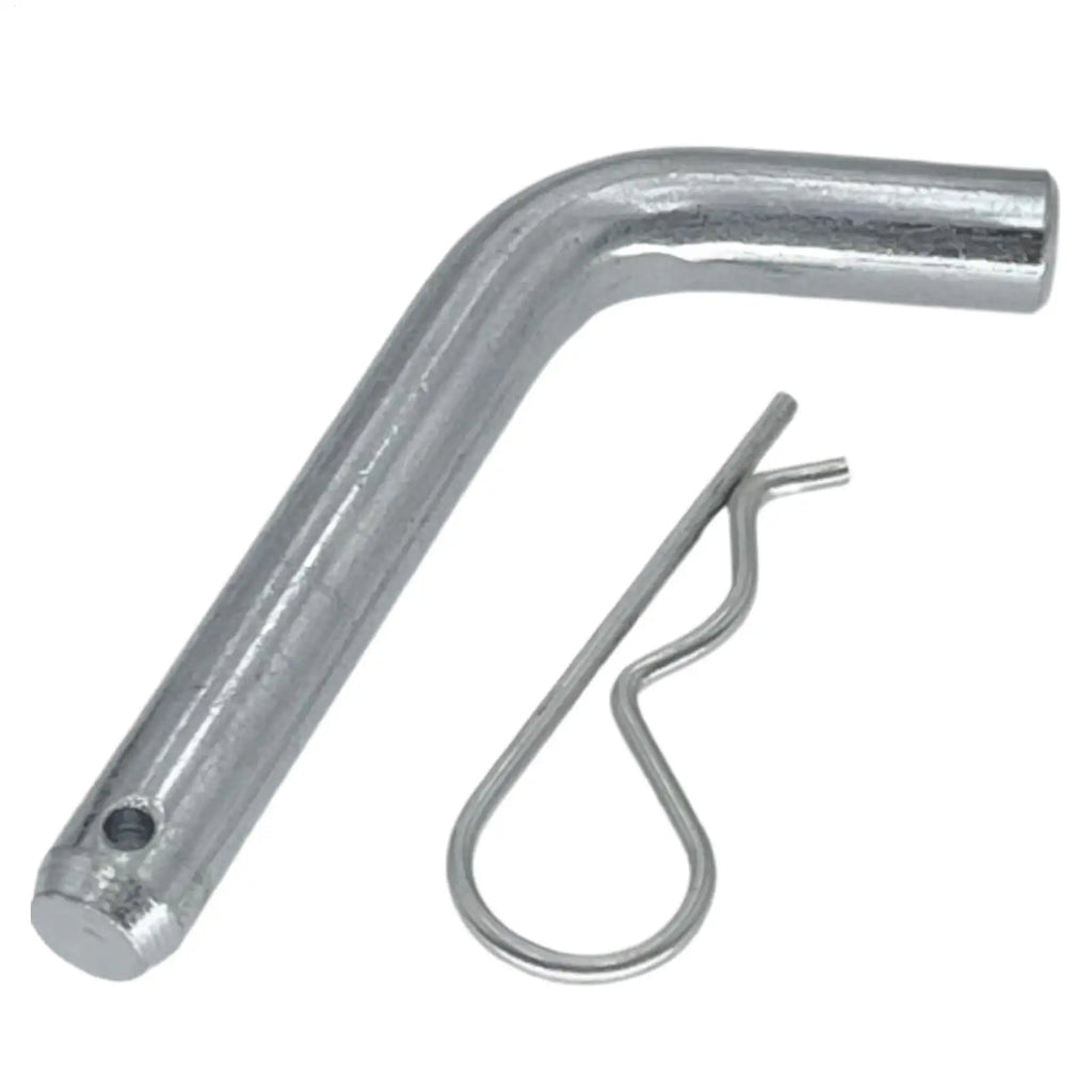 5/8" Zinc Tow Hitch Pin & Clip Set – Anti-Vibration Receiver Pin for Trailers, Trucks & Tractors