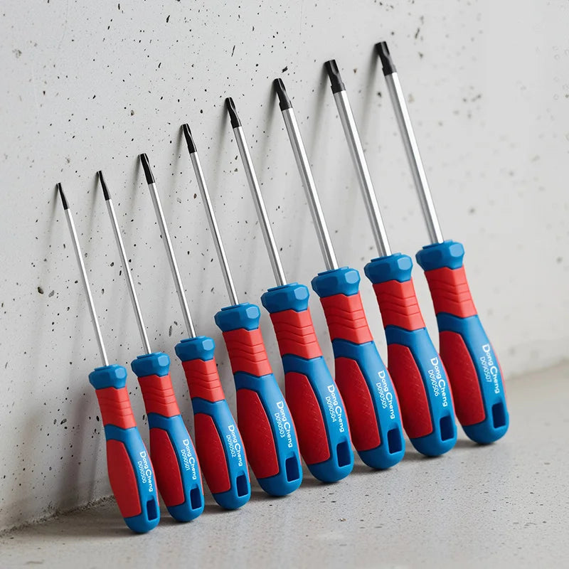 Magnetic Torx Screwdriver Set – T8 to T40 CR-V Anti-Rust (Individual or 8-Piece Set)