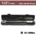 Realmote Bidirectional Ratchet Torque Wrench – 1/4", 3/8" & 1/2" Drive, ±3% Precision, CR-V Steel
