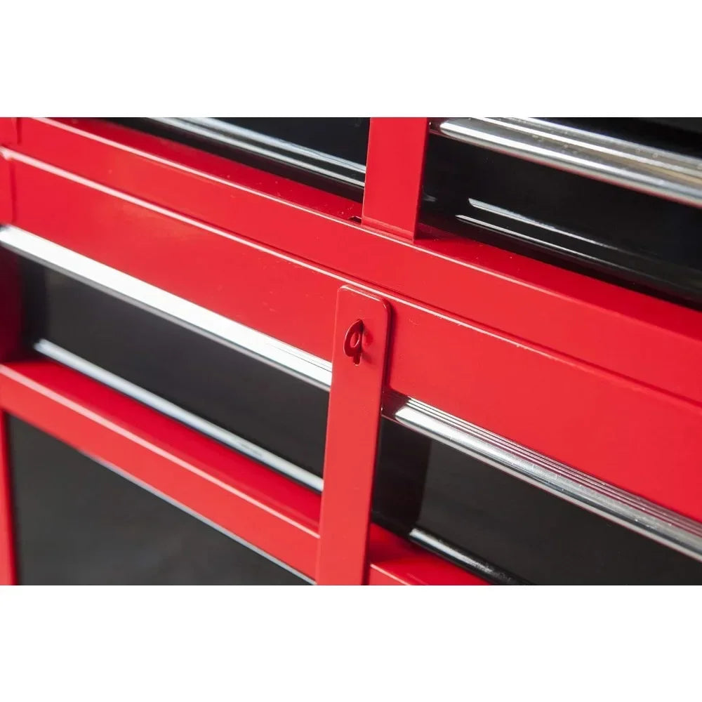 Torin Detachable 4-Drawer Rolling Tool Chest – Large Storage Cabinet for Garage & Workshop