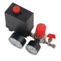 Air Compressor Pressure Switch & Control Valve Regulator with Gauges